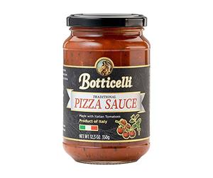 Botticelli Premium Italian Pizza Sauce for Authentic Italian Taste - Low Carb Low Sugar Keto Pizza Sauce - 1 Pack, 12.3 Ounces
