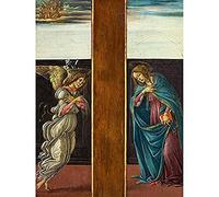 Botticelli Sandro Di Mariano Filipepi Annunciation Unframed Wall Art Print Poster Home Decor Premium