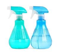 Bottlaro Water Spray Bottles for Cleaning, Empty Spray Bottles Gardening, Plastic Spray Bottles 500ml, 2-Pack Water Sprayer Bottle Clog-Proof, No-Leak, Plant Misting and Stream Settings