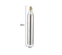 (bottle and regulator, One size) Soda Co2 0.6L Bottle Tank Cylinder SodaStream Co2 Exchange Carbonator 2200psi 15MPA High Compressed Bottle With Valve TR21*4