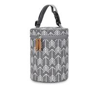 Bottle Bag - Breast Milk Cooler Bag, Large Portable Bottle Bag | Waterproof and Leakproof Storage Bag for Nursing Mom's Travel to Storage, Gray, Consulte la descripción, See Description