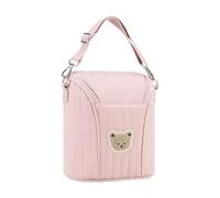 Bottle Bag - Cute Insulated Lightweight Carrier | Kids Bottle Holder Travel Organizer | Convenient Storage for Breastmilk Food, Daily Transport During Walking Shopping Trips, Nursery A