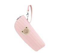 Bottle Bag for Daycare | Bottle Cooler Bag with Bear Design - Thermal Tote for Nurse Mom Travel Travel Conservation Conservation Carrying, pink, Se référer au descriptif, Refer to description