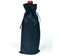 Bottle Bag Linen Drawstring Long for Red Wine Packaging Storage Portable Organizer Pouch Reusable Pocket 10pcs