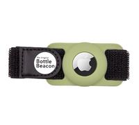 Bottle Beacon® Water Bottle Tracker Strap - Compatible with Apple AirTag, Fits Owala, Stanley, Hydro Flask, Yeti & Nalgene Bottles (Olive)