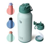 BOTTLE BOTTLE Insulated Water Bottle 950ml Stainless Steel with Straw and Pill Box