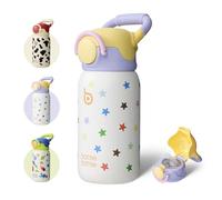 BOTTLE BOTTLE Stainless Steel Drinking Bottle 500 ml - Leak-Proof & Double-Wall Insulated, Keeps Drinks Hot & Cold, BPA-Free, Portable Insulated Bottle for Office, School, Sports, Travel (Stellar Pop)