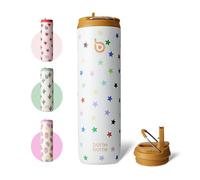 Bottle Bottle Stainless Steel Water Bottle 700ml with Straw and Lid Sports Insulated Metal Water Bottles with Handle(Stellar Pop)