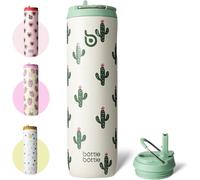 Bottle Bottle Stainless Steel Water Bottle 700ml with Straw and Lid Sports Insulated Metal Water Bottles with Handle(Sweet Oasis)