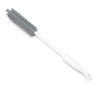 Bottle Brush with Long Ergonomic Handle 32cm and Silicone Bristle Head 3.7cm Wide by Noondl Kitchen