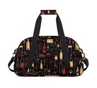 Bottle Canister Glass Duffel Bags for Women Men Kids Girls Boys Overnight Weekender Travel Bag 24L Sport Gym Duffel Bag Practice Tote Carry Bag