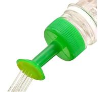Bottle Cap Spray Nozzle - Homemade Watering Head Easy Connection for Indoor Plants Outdoor Potted Plants Garden Lawn, PP PE 4.5 x 2.4 x 3 cm