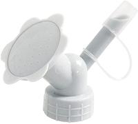 Bottle Cap Sprinkler Flower Bottle Watering Cans Shower Portable Spray Cap 2 In 1 Plastic Sprinkler Nozzle For Head Garden Tool Grey Color Nice processing