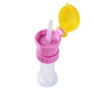 Bottle Cap - Universal Leak Proof Straw Top Lid | Portable Spill Resistant Drink Cap Replacement Bottle Cover for Travel, Camping Outdoor, Water, Juice Milk Use, Food Grade Silicone Compact