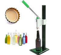 Bottle Capper Machine - Adjustable Height Cap Pressing Tool for Home Brewing Beer and Wine