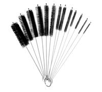 Bottle Cleaner Brush Set - Pipe Cleaner Brush Set, Pipe Cleaner Brush, Small Portable Cleaning Brush for User, Nylon Bristles and Hooks, Cleaning Tools, 10 Pcs