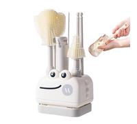 Bottle Cleaning Brush Set, Long Handle Fun Bottle Cleaning Set | Bottle Cleaning Set | For Glasses Straws Narrow Necks Wine Decanter Covers And