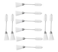 Bottle Cleaning Brushes,Bottle Brush,10Pcs Sewing Machine Cleaning Brush,Dual End 150mm Sewing Machine Brushes,Lint Brush Cleaning Tools Nylon Brush Head Cleaning Brush Sewing Accessories