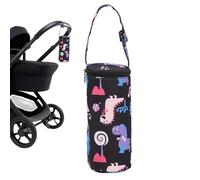 Bottle Cold Bag - Breast Milk Cooler - Bag for Nursing Mothers, Hot and Cold Bag, Long-Term Temperature Control, Easy to Carry Design, Comfortable for Nursery, Work, Going Out and Picnic, black, see