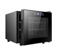 Bottle Compact Mini Refrigerator Chiller - Freestanding Wine Fridge with Digital Control, Glass Door, Smart Touch, and Air-cooled Technology