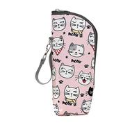 Bottle Cooler Sleeve, 8.66x2.75 Inches Bag for Insulated Bottles, Portable Carry Drinkware Carrier with Temperature Retention, Beverage Holder Pouch for Picnic, Camping, Beach, Nursing & Daycare