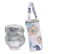 Bottle Cooler Tote Bags | Insulated Thermal Pouch for Breastmilk Storage | Bottles Holder, Nursing Cooling Warmer Bag, Leakproof Design, Travel, Daycare, Pumping, zebra, Refer to description