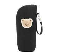 Bottle Cooler Tote - Thermal Insulation Case, Cute Animal Print, Lightweight Build, Secure Zip Closure, 8x7x22cm | Breast Milk Storage Carrier for Moms, Picnic Trips, Outdoor Use, Travel Organizer