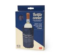 Legami - Cooling Sleeve for Bottles, Bottle Cooler, 36x18 cm, made of Polyester, Keeps Bottles Cool for up to an Hour and a Half, After 2 Hours in the Freezer it's Ready to Use - Wine Lover Theme