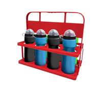 Bottle Crate, Bottle Holder, Portable Beer Drink Bottle Holder | Reusable Beer Holder in 8 Pack, Crates for Serving and Storage, Large Drink Holder