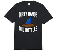 Bottle Digging Dirty Hands Old Bottles Antique Hunting Comfort Colors Adult Heavyweight T-Shirt