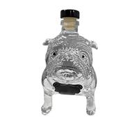 Bottle - Dog Shaped Decanters Bottles | Airtight Funny Glass Decanter, Collectible Novelty for Men Home Tasting Beer Bachelor Event Wedding Collector Father's Day