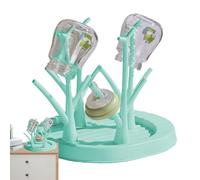 Bottle Drying Rack - Infant Bottle Stand, Tree Shape Organiser, Removable Worktop Bottle Hanger, Vertical Feeding Instrument for Quick Dry Baby Accessories for Dummy Chest, Blue, see description, See