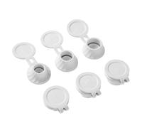 Bottle Emptying Caps Kit - 6Pcs 3 Sizes TPE Inverted Bottle Adapters 184g, Flipping Caps Transfer Connector Set, Universal Lotion Shampoo Saver | Get Every Last Drop Out Of Bottles Kitchen Bathroom