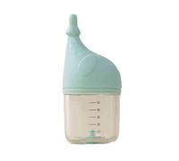 Bottle Feeding Kit Nursing, Milk Bottles Feeding Newborn Puppies,- Design with 3pcs Replaceable, Cute Elephant Shape Nursing Small Animals (Blue, 50ML) 2794