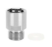 Bottle Filler Co2 Adapter，Metal CO2 Soda Cylinder Adaptor Internal Thread TR21-4 to Male Thread CGA320 Conversion Kit for/Soda-Club