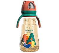 Bottle for Babies - Cartoon Babies Bottle - 300ml Soft Nipple Anti-Colic Bottle, Easy to Clean Wide-Neck Design Bottle for Breastfeeding Babies