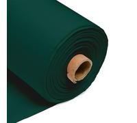 Bottle Green 100% Cotton Plain Fabric 60 Inch 150cm Wide 150GSM Material - Sewing, Dressmaking, Quilting, Curtain Linings, Pillowcases & Totes by CRAFT Queen LTD - 1 Metre