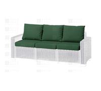 (Bottle Green, 3 Seater - 6 Pieces ) CUSHION PADS FOR KETER ALLIBERT GARDEN FURNITURE