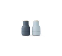 Bottle Grinder Small Set of 2 Blues/Beech