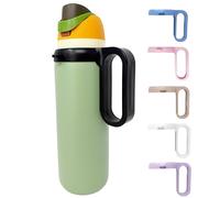 Bottle Handle for Owala FreeSip 24oz 32oz 40oz - Strong Plastic Water Bottle Holder, Durable Easy Carry Accessory for Running, Jogging, Gym, Hiking, and Drinking While Driving & More