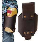 Bottle Holder Belt Beer Bottle Belt Made of PU | Waterproof Drink Bag | Simple Beer Belt Holder for Parties, Parties | Bein Belt Beort
