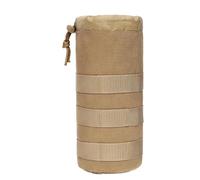 Bottle Holder, Bottle Carrier, Secure, Reusable, Adjustable, Convenient, Compact, Water Pouch a Secure and Stable Solution for Carrying Your Water Bottle During Outdoor Activities, Khaki, Se