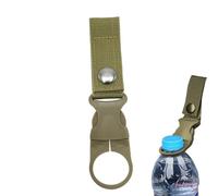 Bottle Holder Clip - 8cm Nylon Water Bottle Ring Backpack Holder | Portable Keychain Carrier for Camping, Hiking, Outdoor Sports, Travel Accessories, Because They Don't Weigh You