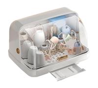 Bottle Holder for Baby,Water Bottle Drying Rack,15x10.6x9.1" Large Baby Bottle Storage, Dustproof Bottle Rack Dryer for Kitchen Cabinet