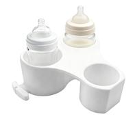 Bottle Holder for Breast Milk Pump, Breast Pump Accessories - Organiser for Pump Hoses, for Home, Kitchen Counter, Bedside Table, Office, Travel, Hospital Stay, Weekly Bed, Night Feeding