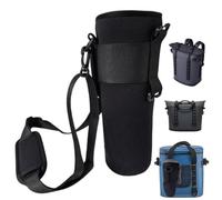Bottle Holder for HitchPoint Grid Compatible with Yeti Hopper Soft Cooler or Camino Carryall, Waterproof Hitch Point Grid Pouch for Gallon Jug or Cup, Hands-Free Drink Bottle Holder Sling Strap Bag