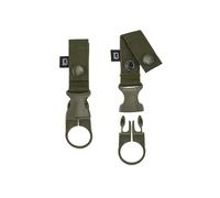 Bottle holder with belt and soft buckle Brandit (x2) Vert TU