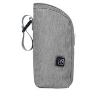 Bottle Insulation Bag - Portable Milk Bottles Thermal Liner Tote for Temperature Control, Breast Milk Storage Bags with Adjustable Strap for Food, Grey, Se référer au descriptif, Refer to description