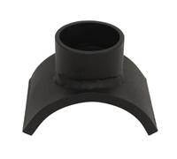 Bottle Jack Accessories, High Strength Bottle Jack Adapter Saddle, Hydraulic Lifting Axle Saddle Bottle Jacks Accessories, for 3in Tube Black, for Garage, Recovery, RV, Farm