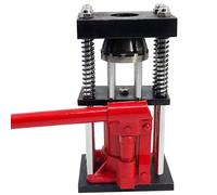 Bottle Jack Hose Crimper 5 Tons Manual Benchtop Hydraulic High Pressure Sprayer Hose Diesel Hose Agricultural Hose Pressing Hydraulic Clamping Tools Size Range:(10-32 mm)(6 Teeth,S)